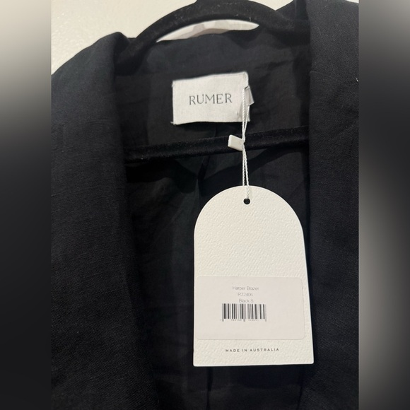 NWT Rumer Harper Blazer Dress size Small in Black - Picture 5 of 7